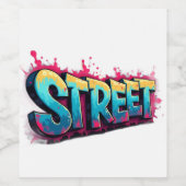 “Street Dreams” “City Speaks” “Urban Pulse” “Concr Wijn Etiket (Enkel label)