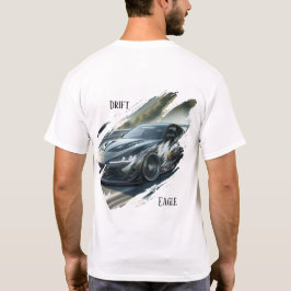 Street Eagle Drift Car Urban Racing Grafische T-Sh T-shirt