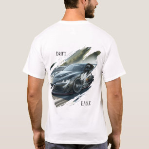 Street Eagle Drift Car Urban Racing Grafische T-Sh T-shirt