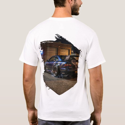 Street Eagle Urban Drift Auto T-shirt (Achterkant)