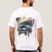 Street Eagle Velocity Burst Car T-shirt (Achterkant)
