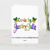 Street Feliz Navidad Spaanse Kerstmis Feestdagen Kaart (Achterkant)