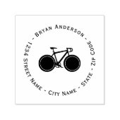 Street Fiets retour adres Zelfinkkend stempel (Design)