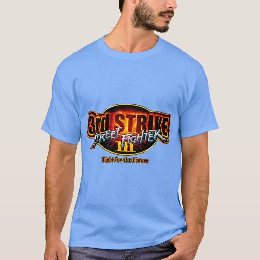Street Fighter III 3rd Strike Fight for the Future T-shirt (Voorkant)