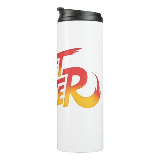 Street Fighter T-Shirt Thermosbeker (Geroteerd rechts)