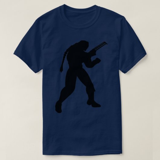 Street Fighter Vega Claw T-shirt (Design voorkant)