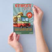 Street Food Festival | foodtruck Flyer (Hand)