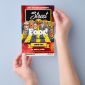Street Food Festival | foodtruck Flyer (Hand)