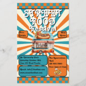 Street Food Festival Promotie Flyer (Voorkant)