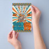 Street Food Festival Promotie Flyer (Hand)