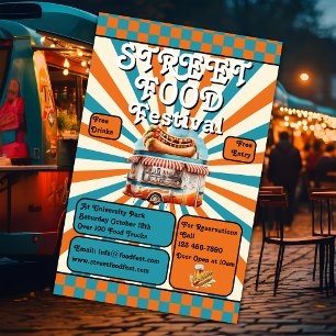 Street Food Festival Promotie Flyer