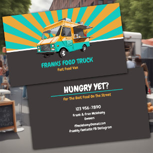 Street Food Truck Visitekaartje