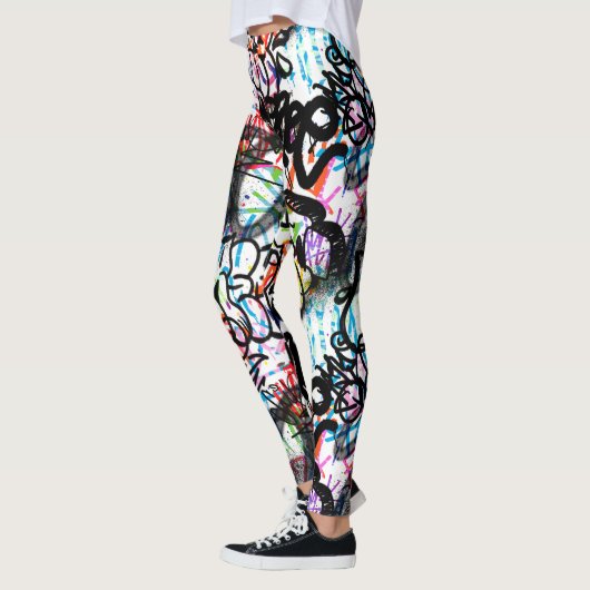 Street Graffiti Leggings - Fun (Links)