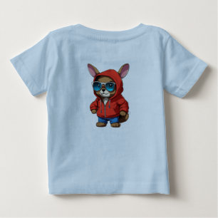 Street Hopper: Urban Bunny Vibes ,T-shirt