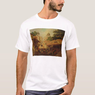 Street in Patna, c.1825 (olie op canvas) T-shirt