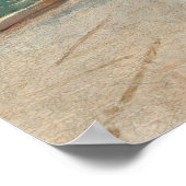 Street in Venetië (1882) door John Singer Sargent Poster (Hoek)