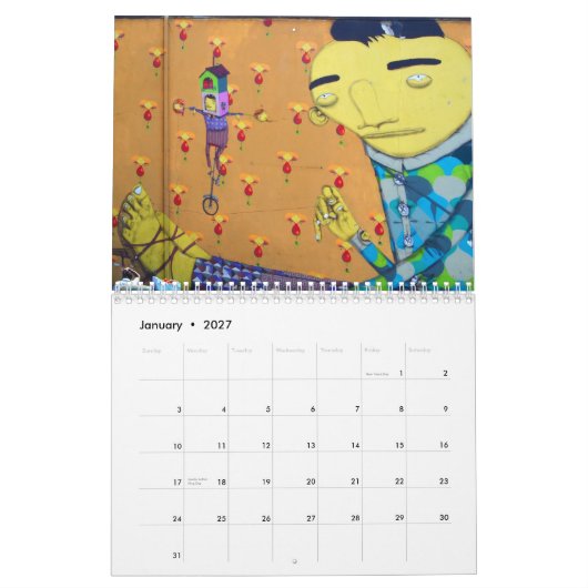 STREET KALENDER (Jan 2027)