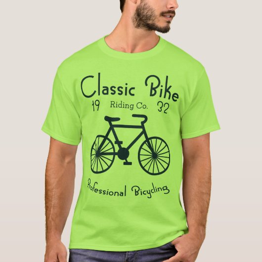 Street King Classic Bike Mannen Basic T-shirt (Voorkant)