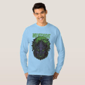 Street King "Wolves Night" T-shirt met lange mouwe (Voorkant volledig)