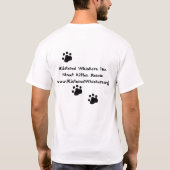 Street Kitten Rescue T T-shirt (Achterkant)
