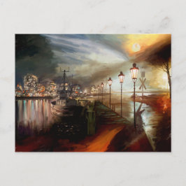 Street Lamp Hallucination Briefkaart