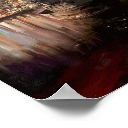 Street Lamp Hallucination Poster (Hoek)