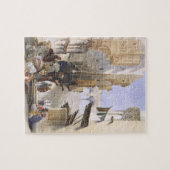 Street Leading to El Azhar, Grand Cairo, pub. 1846 Legpuzzel (Horizontaal)