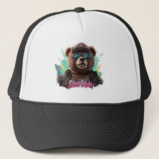 Street Legend Beer - Cool Graphic Design Trucker Pet (Voorkant)