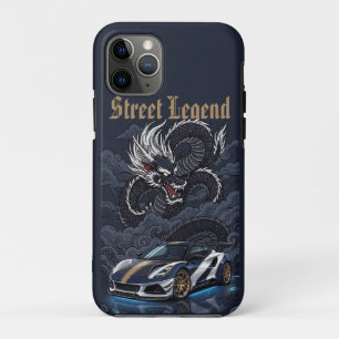 Street Legend Middenmotor V6 Sportauto Draak  Case-Mate iPhone Case