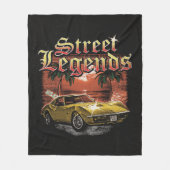 Street Legends - Urban Streetwear Design Fleece Deken (Voorkant)