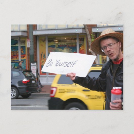 Street Life Briefkaart (Voorkant)