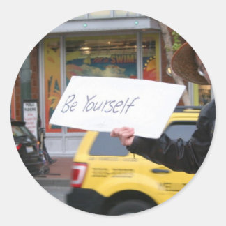 Street Life Ronde Sticker