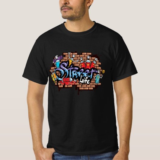 Street Life T-shirt (Voorkant)