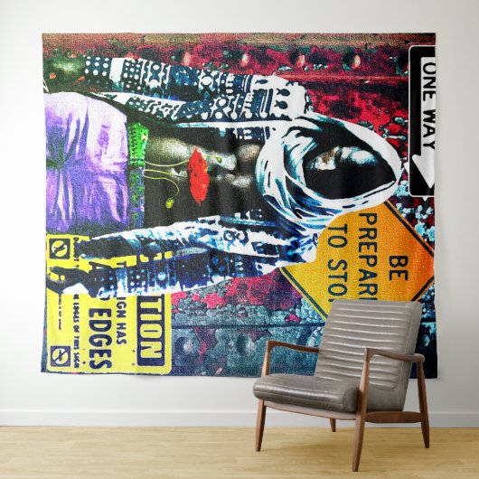 Street Life Wandkleed (In Situ (horizontaal))