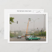 Street Light, Abuja Briefkaart (Voorkant / Achterkant)