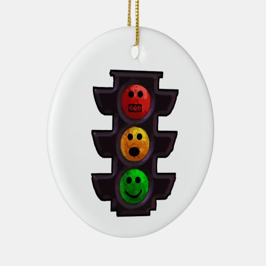 Street Light Moods Keramisch Ornament (Rechts)