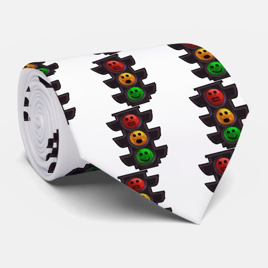 Street Light Moods Stropdas (Opgerold)