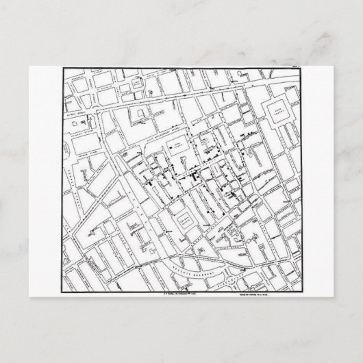 STREET MAP BRIEFKAART (Voorkant)