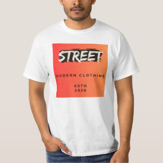 Street Modern Kleding - ESTD 2026 T-shirt