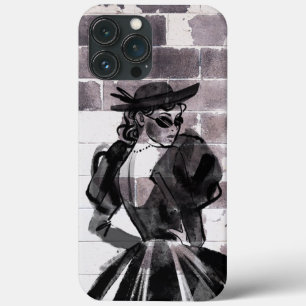 Street Muse: Mode op de muur Case-Mate iPhone Case