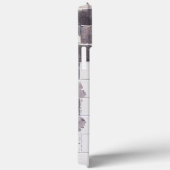 Street Muse: Mode op de muur Case-Mate iPhone Case (Achterkant / Rechts)