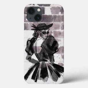 Street Muse: Mode op de muur Case-Mate iPhone Case