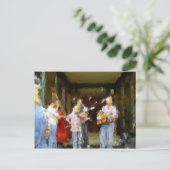 Street Musicians Briefkaart (Staand voorkant)