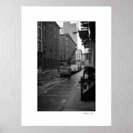 STREET NYC-Poster Poster