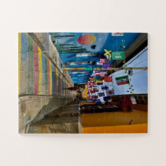 Street of Flags | Latin America’s Celebration Legpuzzel (Horizontaal)
