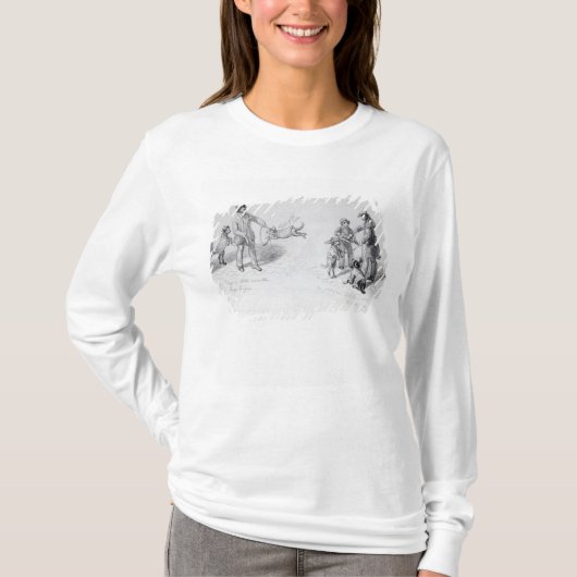 Street Performance, c.1839-43 T-shirt (Voorkant)