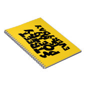 Street Poetry Is My Everyday Notitieboek (Rechterzijde)