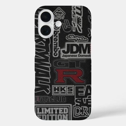 Street Racer Graffiti Case-Mate iPhone Case (Achterkant)