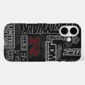 Street Racer Graffiti Case-Mate iPhone Case (Achterkant (horizontaal))