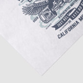 Street Rebel Motorcycle Tissuepapier (Detail)